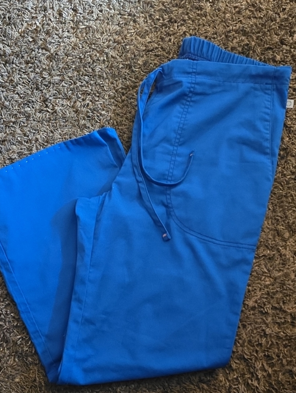 Woman's Scrub Pants  Blue, size s
